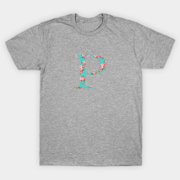 Rho Rose Letter T-Shirt by AdventureFinder